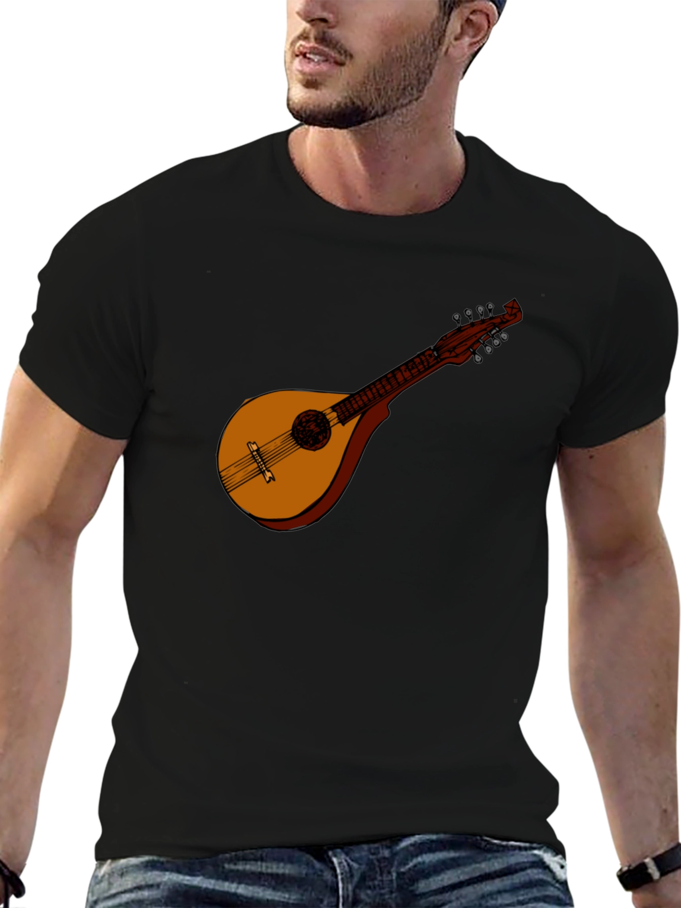 Acoustic Mandolin Graphic T-Shirt