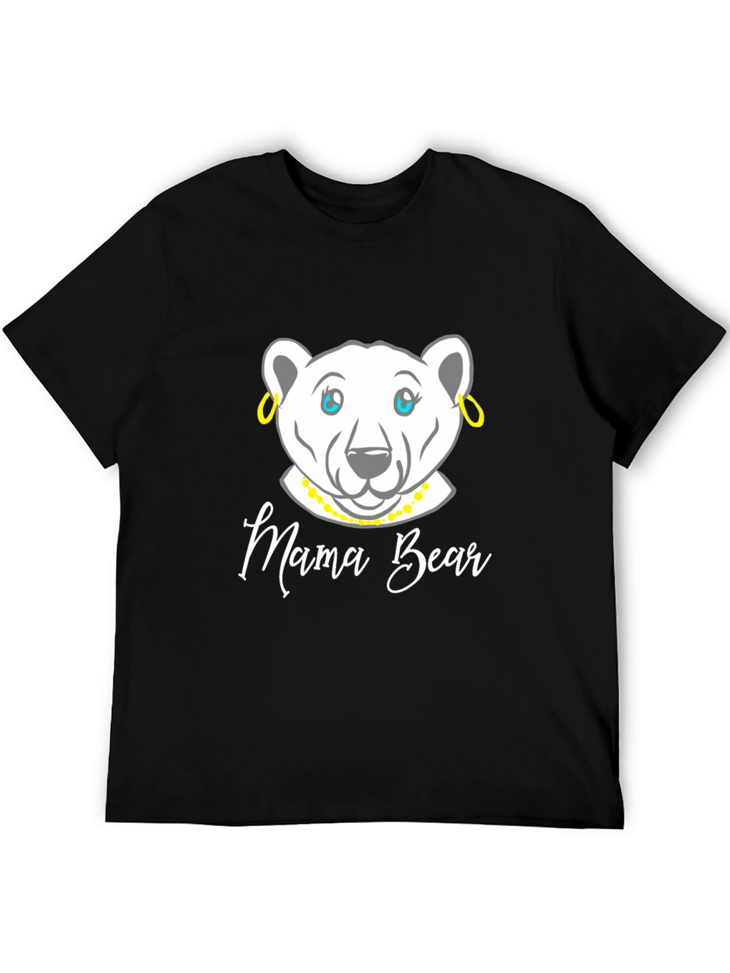 Mama Bear T-Shirt - Cute Bear Graphic Tee