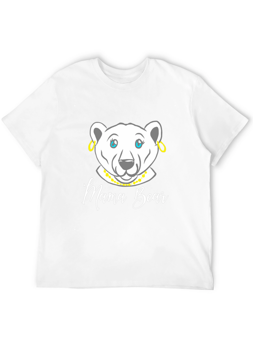 Mama Bear T-Shirt - Cute Bear Graphic Tee