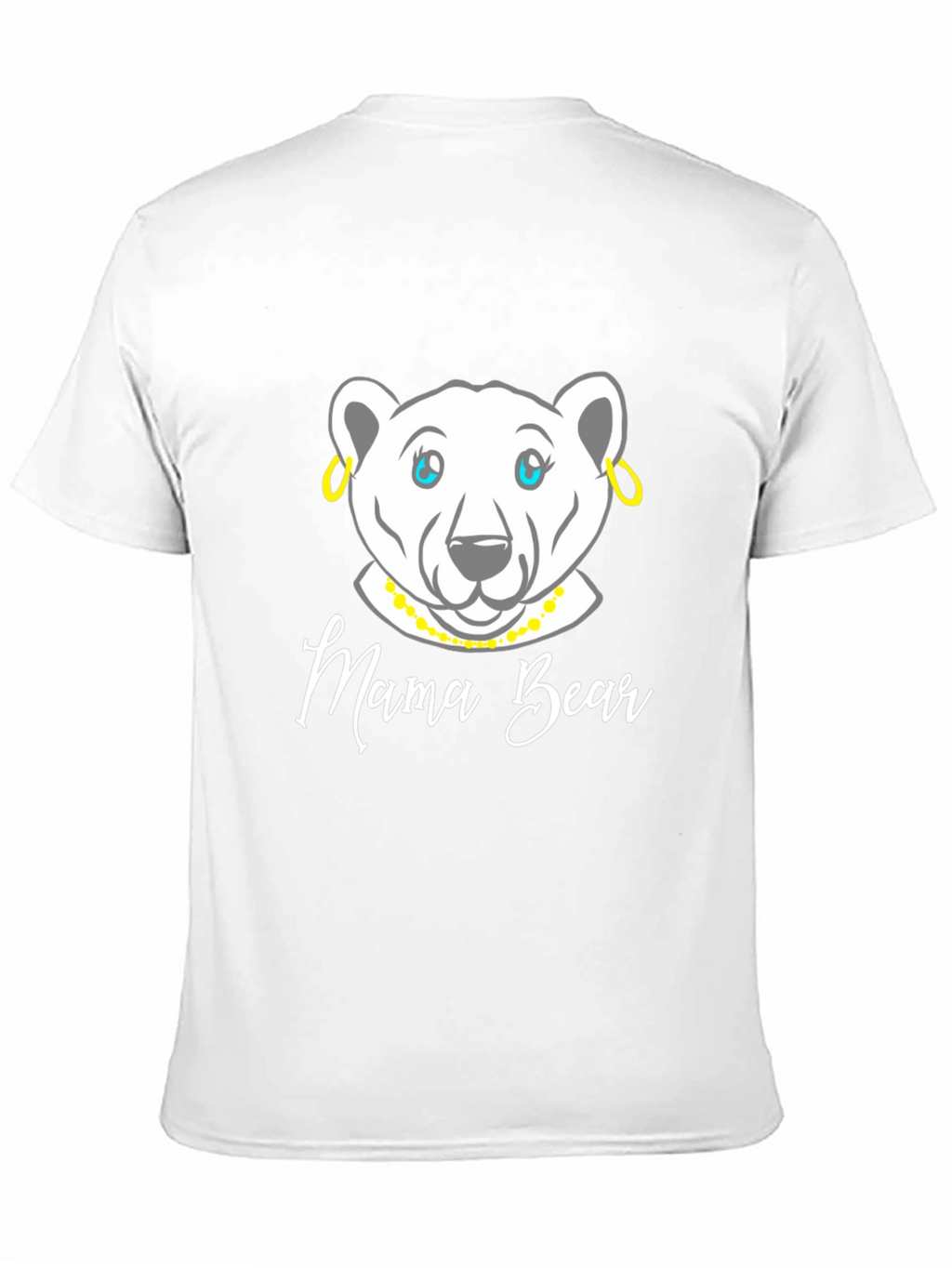 Mama Bear T-Shirt - Cute Bear Graphic Tee