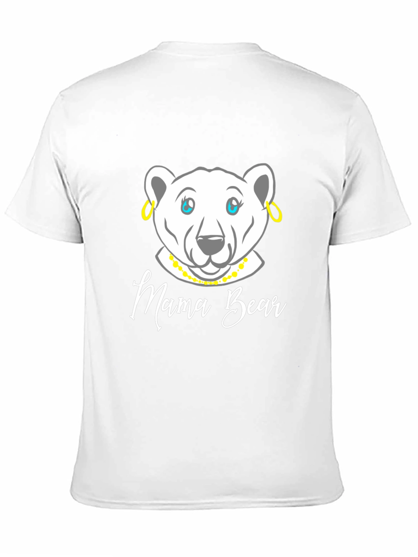 Mama Bear T-Shirt - Cute Bear Graphic Tee