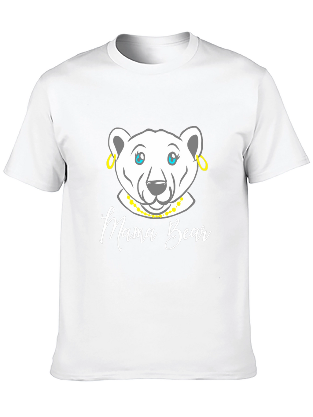 Mama Bear T-Shirt - Cute Bear Graphic Tee