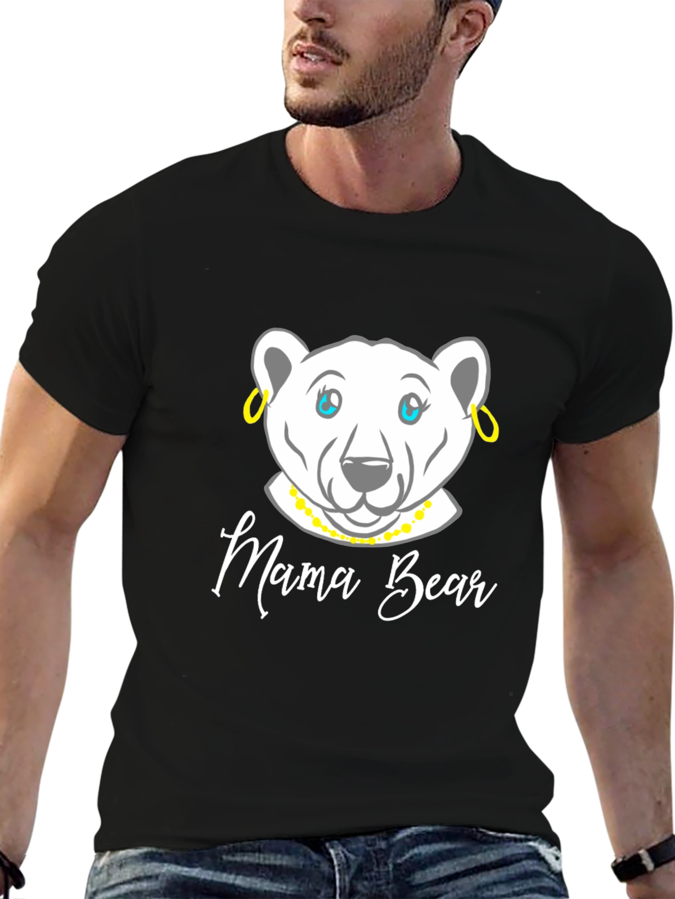 Mama Bear T-Shirt - Cute Bear Graphic Tee