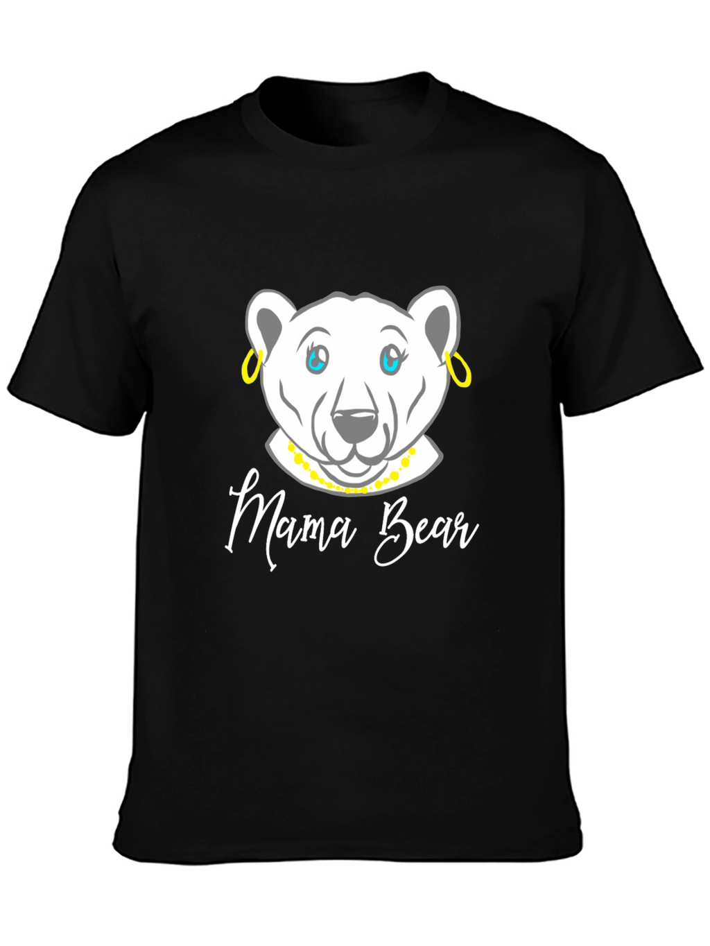Mama Bear T-Shirt - Cute Bear Graphic Tee