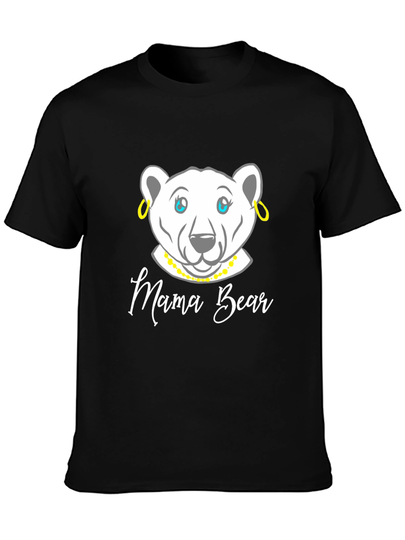 Mama Bear T-Shirt - Cute Bear Graphic Tee