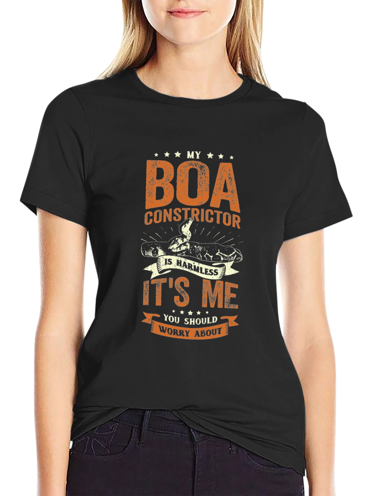 My Boa Constrictor T-Shirt - Funny Snake Lover Tee