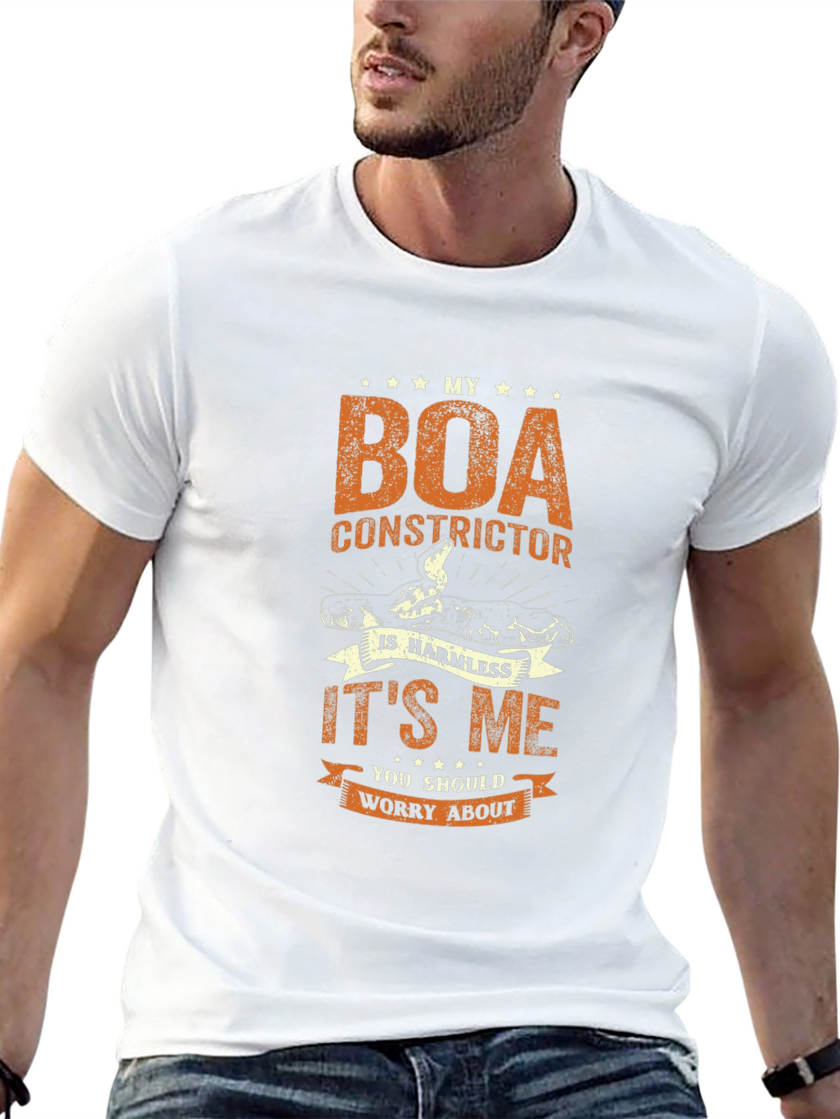 My Boa Constrictor T-Shirt - Funny Snake Lover Tee