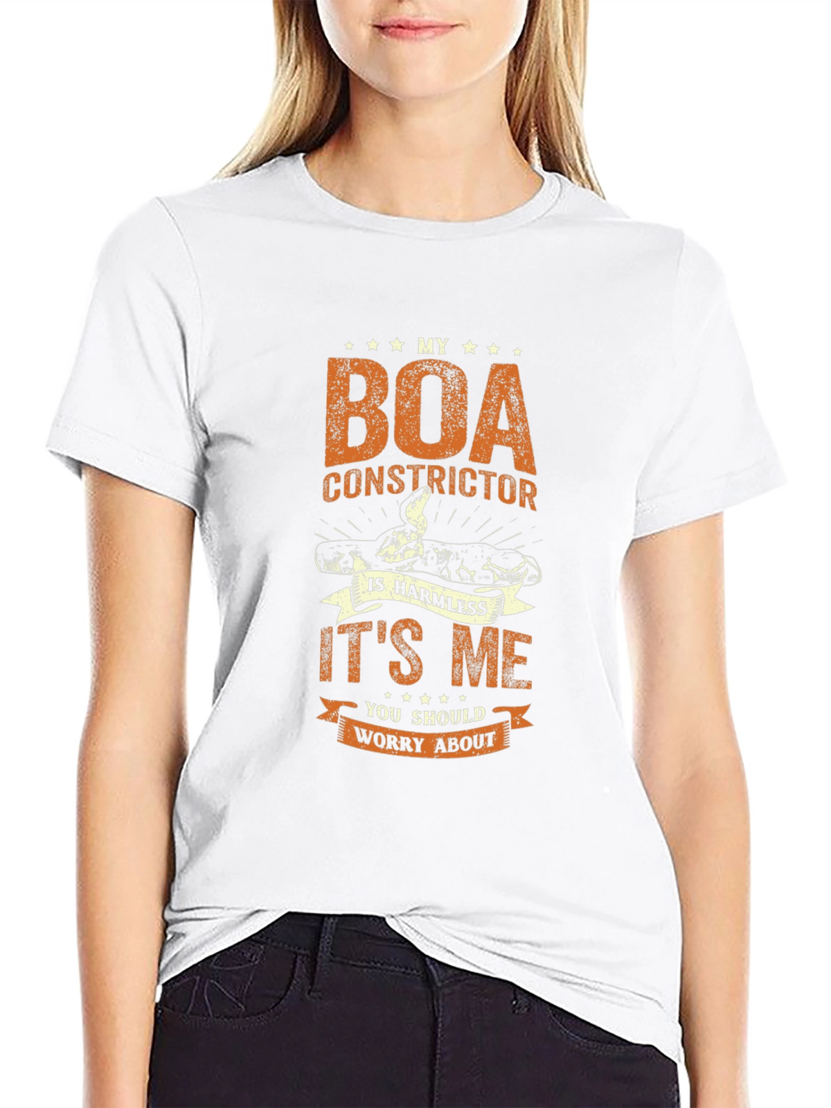 My Boa Constrictor T-Shirt - Funny Snake Lover Tee
