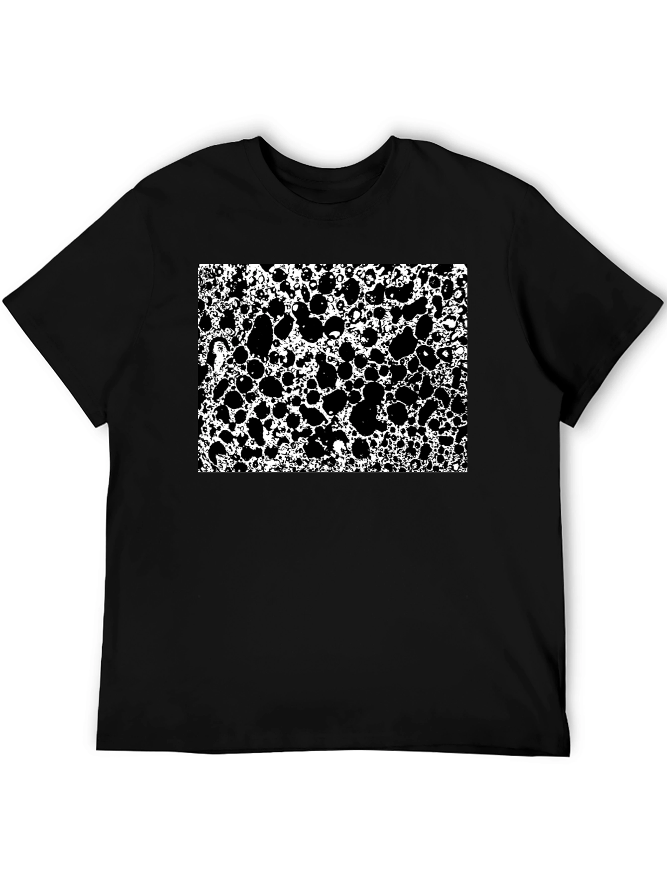 Abstract Black & White Pattern T-Shirt