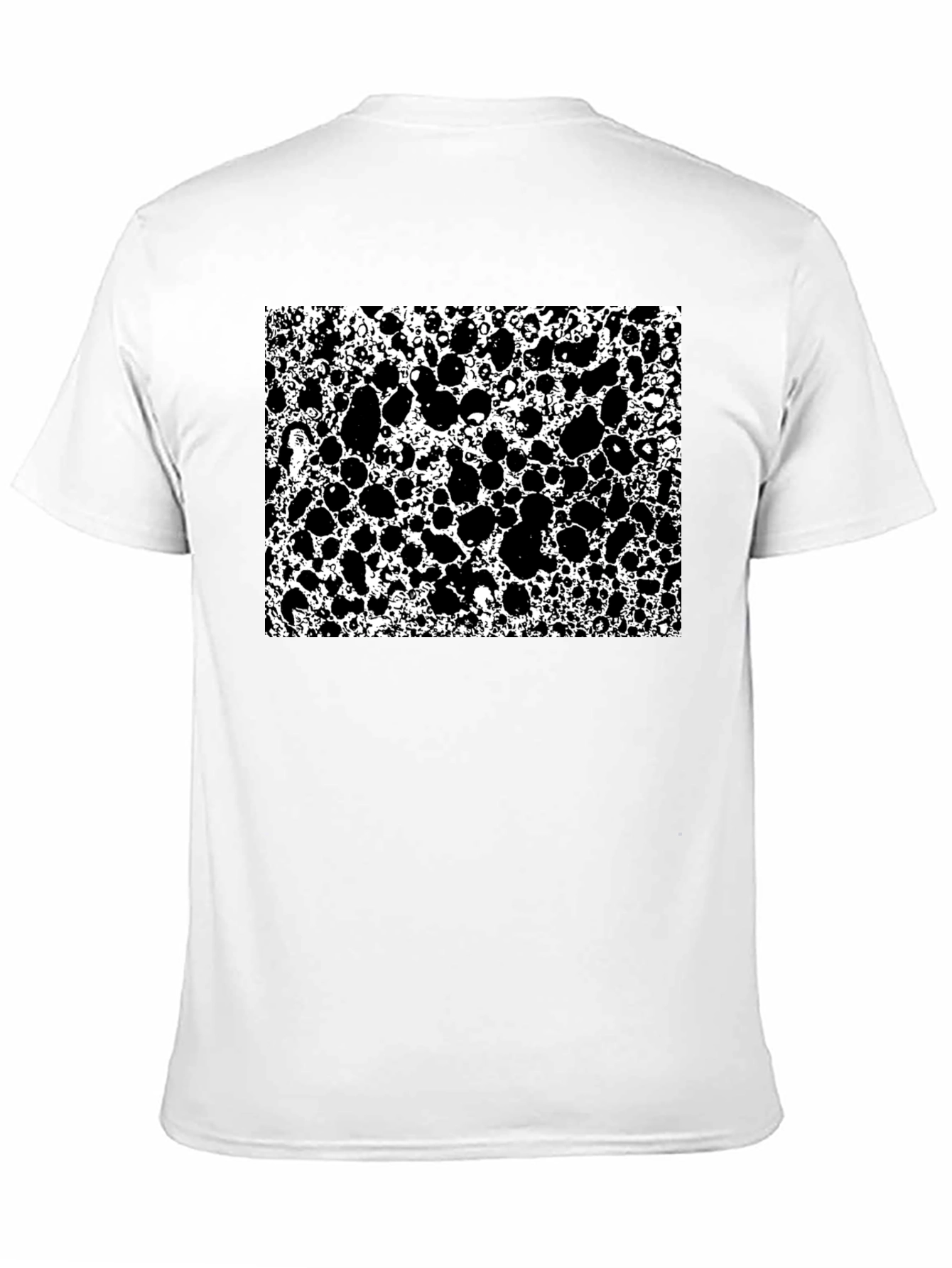 Abstract Black & White Pattern T-Shirt
