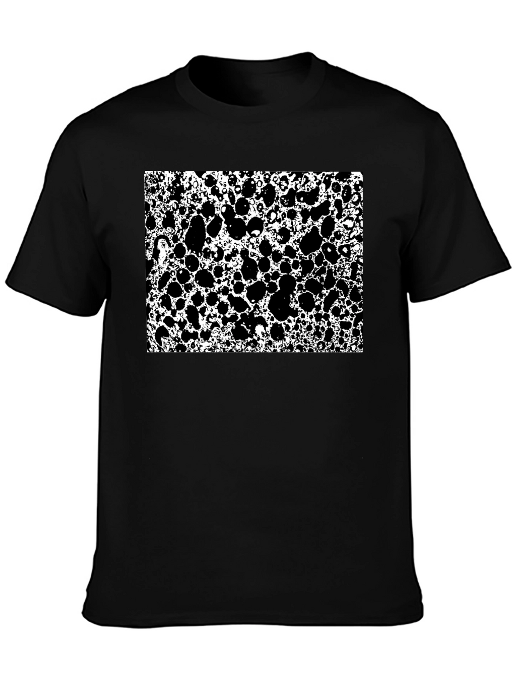 Abstract Black & White Pattern T-Shirt