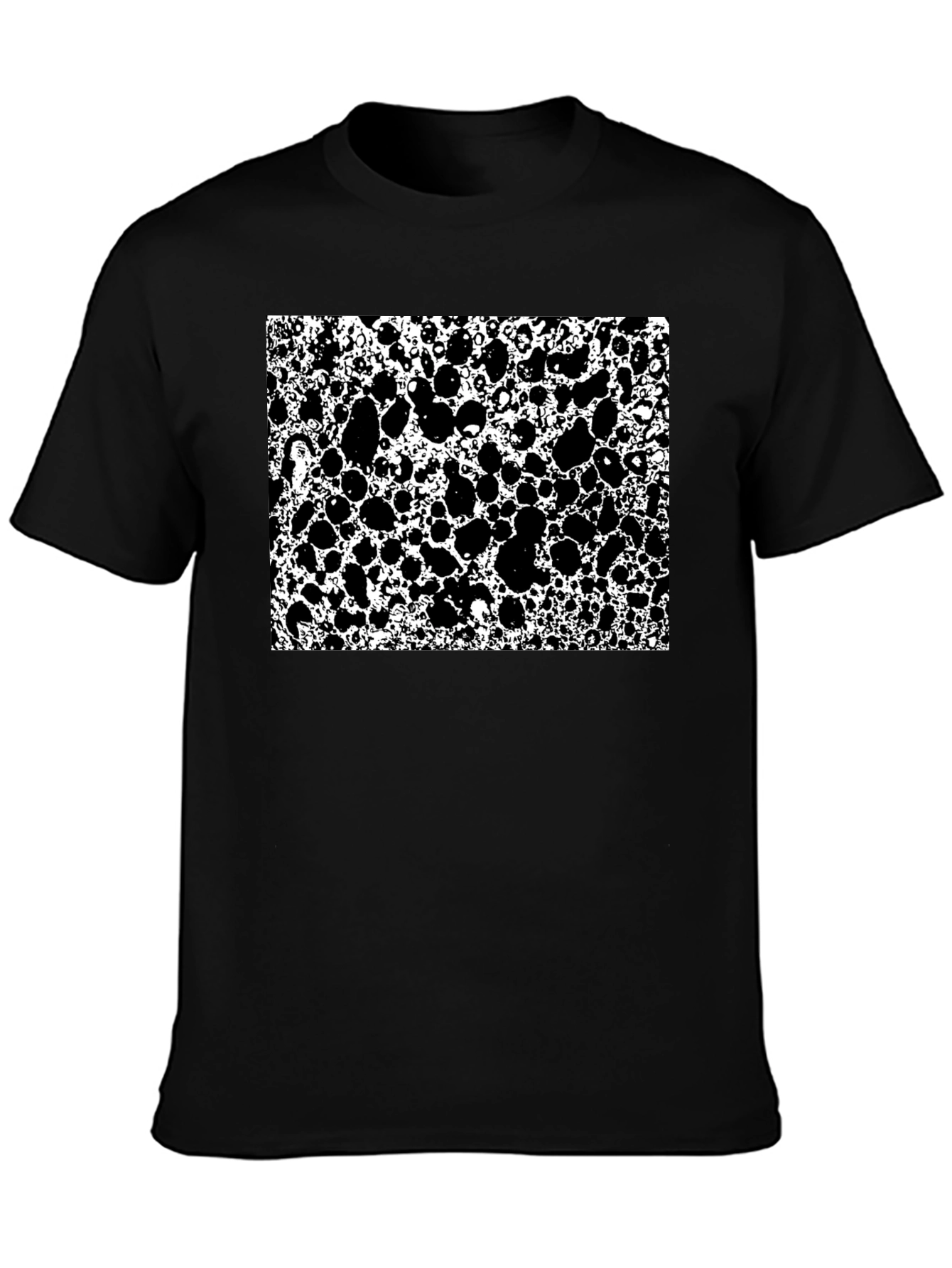 Abstract Black & White Pattern T-Shirt