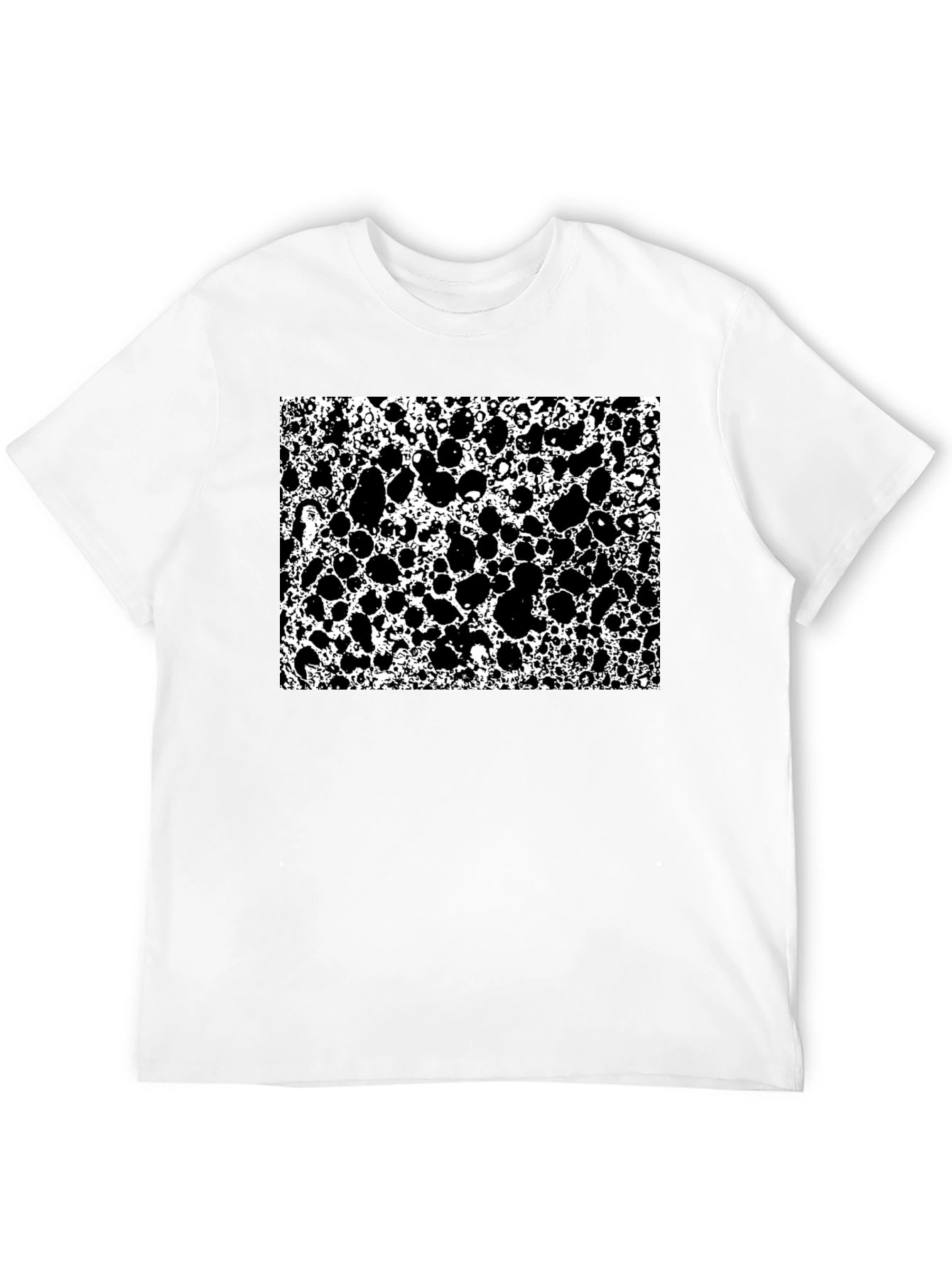 Abstract Black & White Pattern T-Shirt