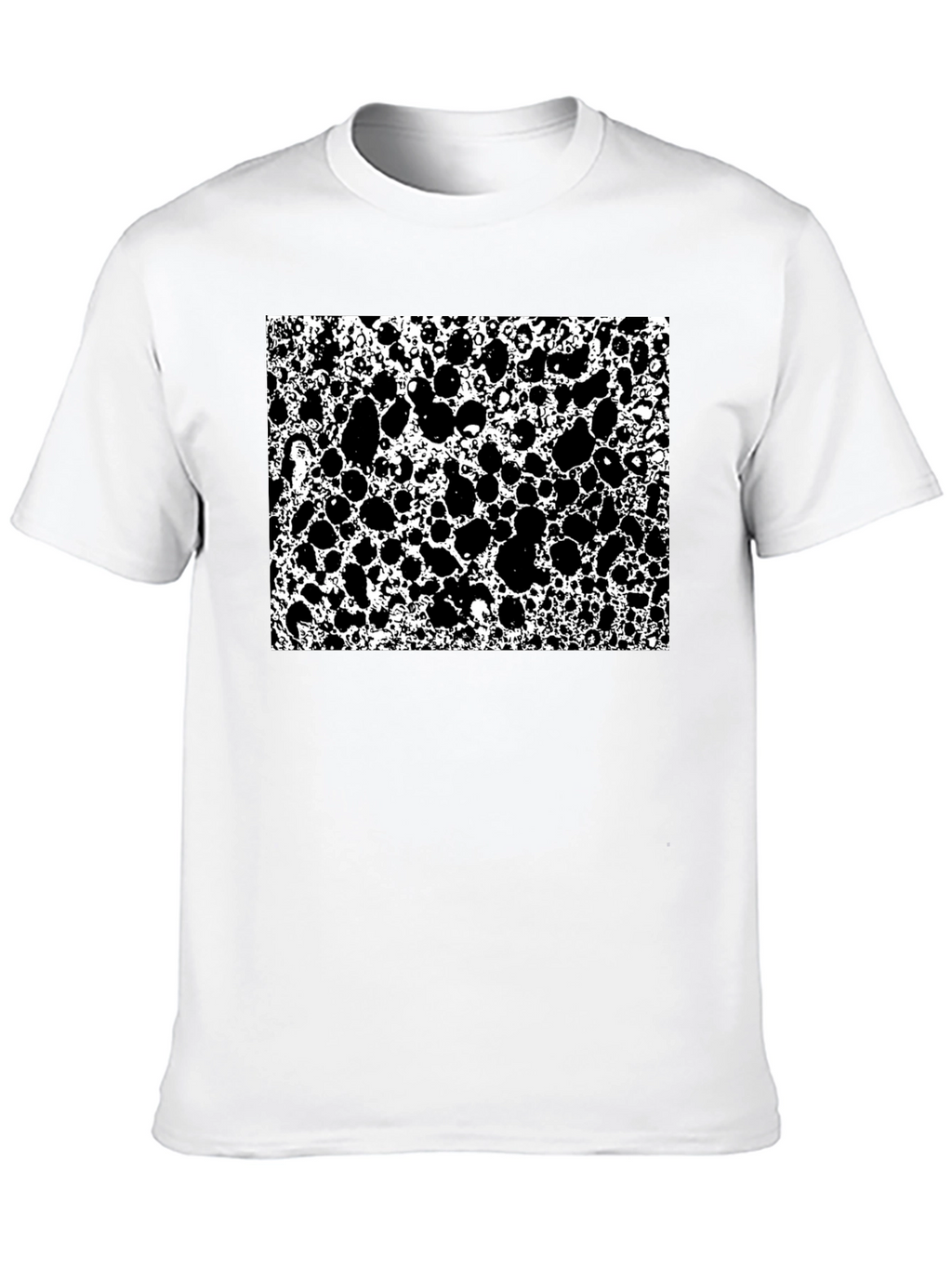 Abstract Black & White Pattern T-Shirt