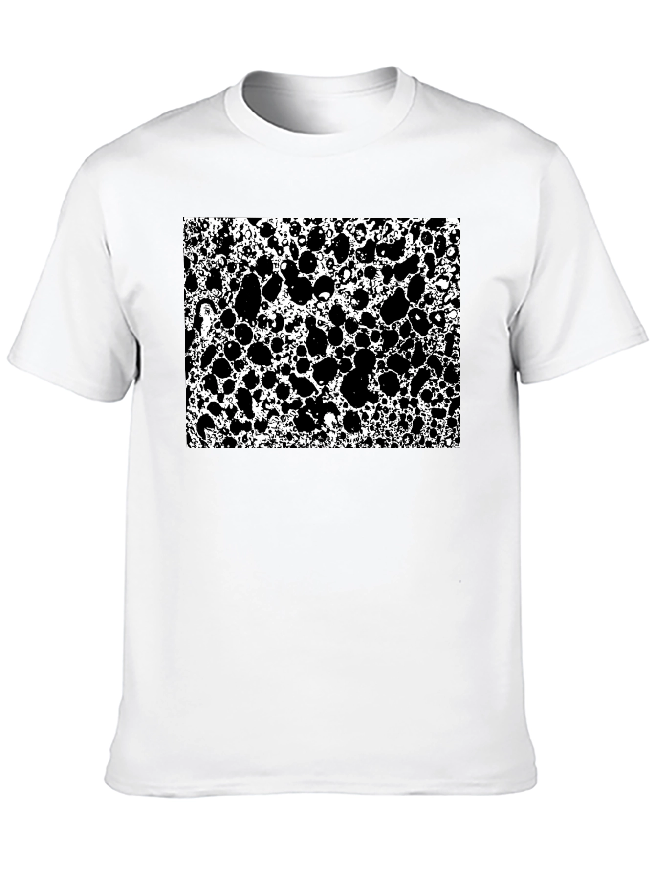 Abstract Black & White Pattern T-Shirt