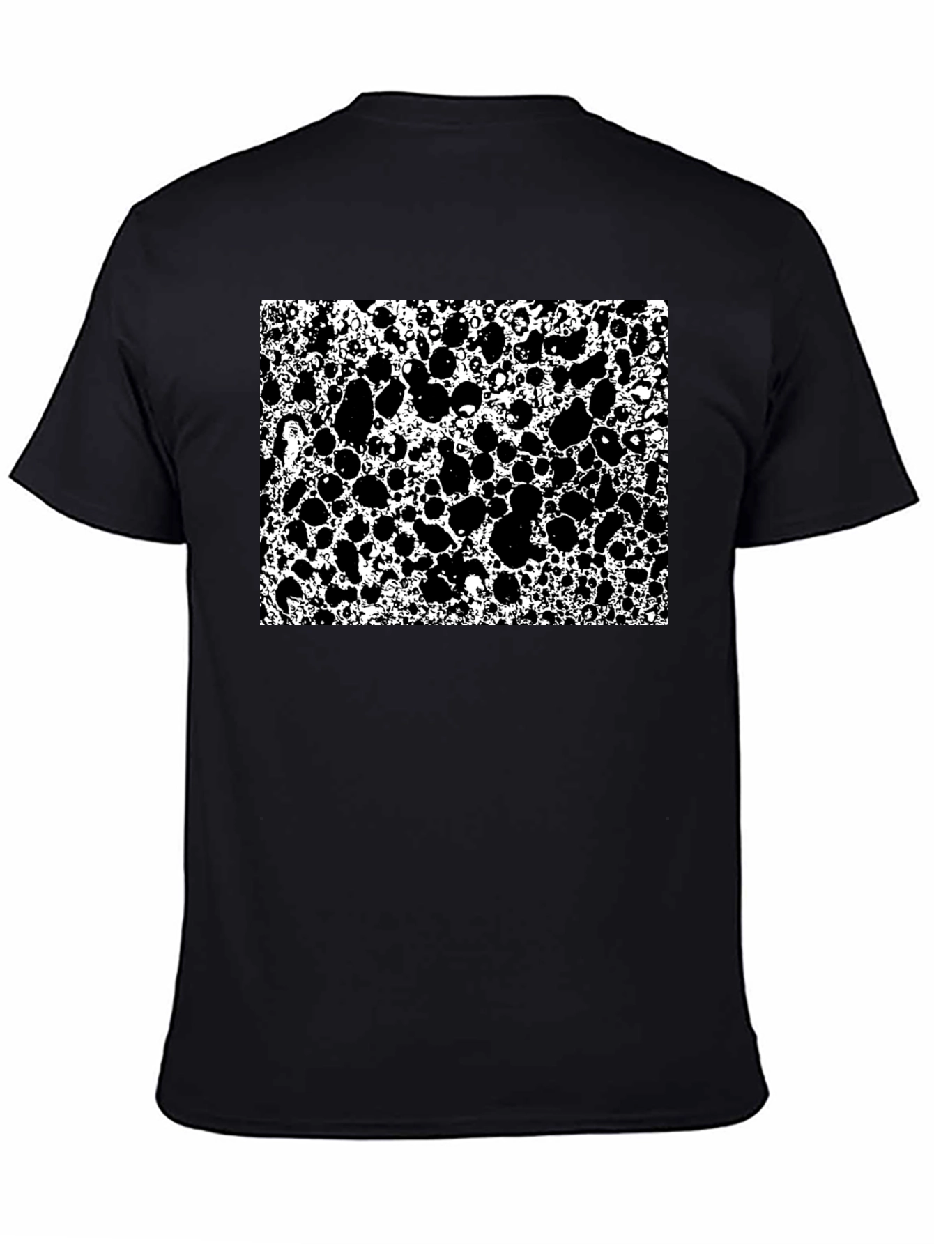 Abstract Black & White Pattern T-Shirt