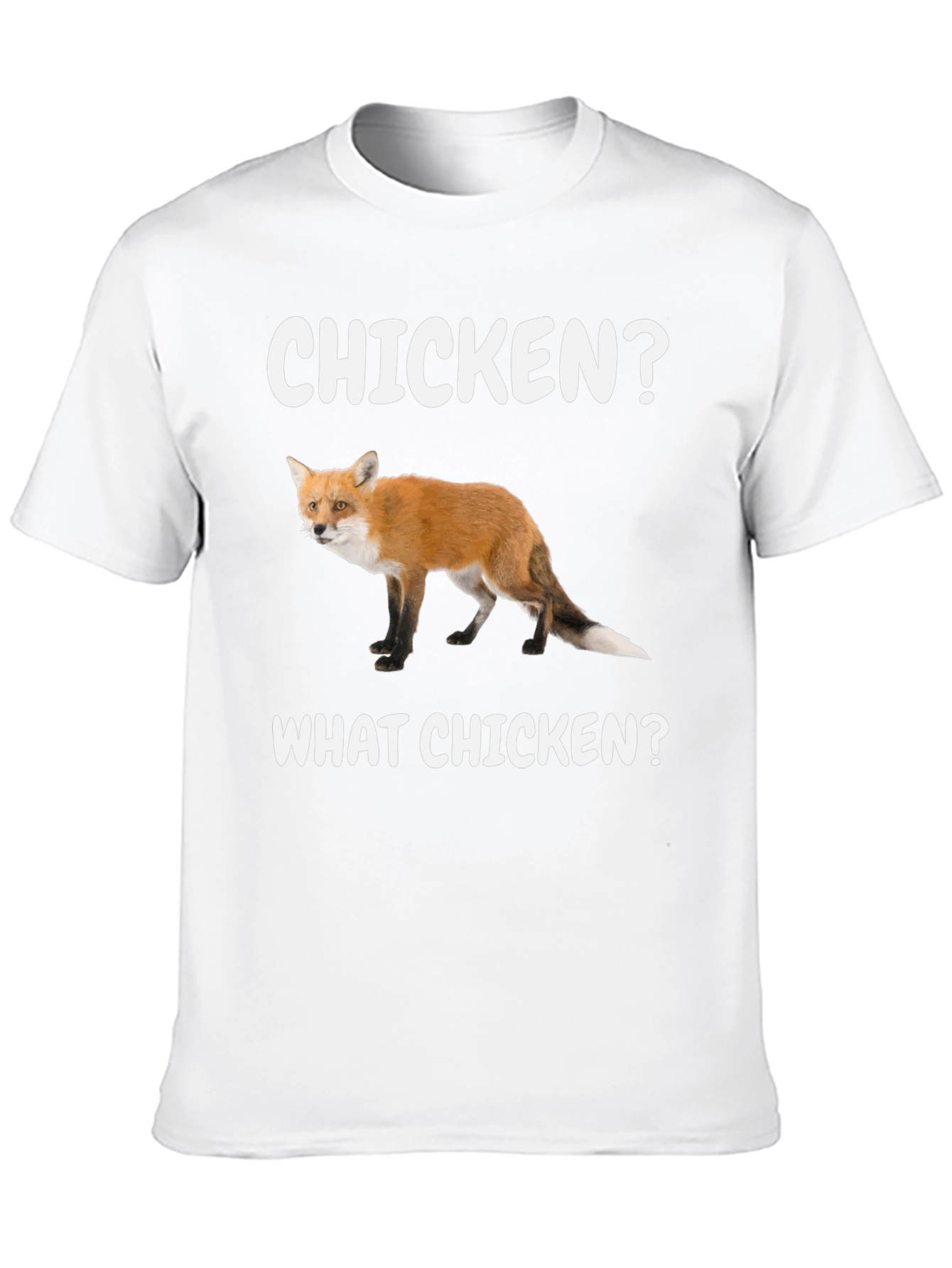 Chicken? What Chicken? Fox Graphic Tee