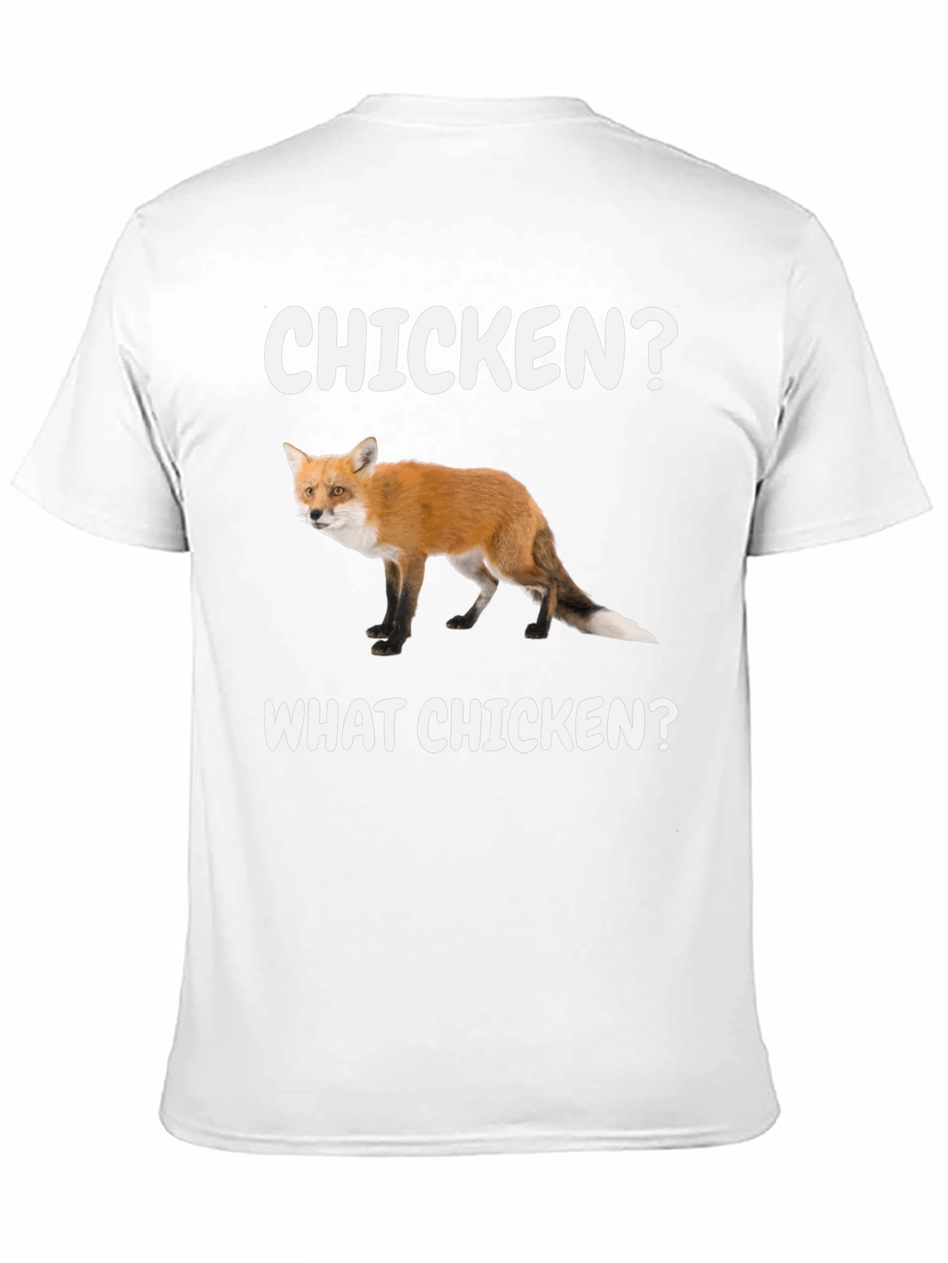 Chicken? What Chicken? Fox Graphic Tee