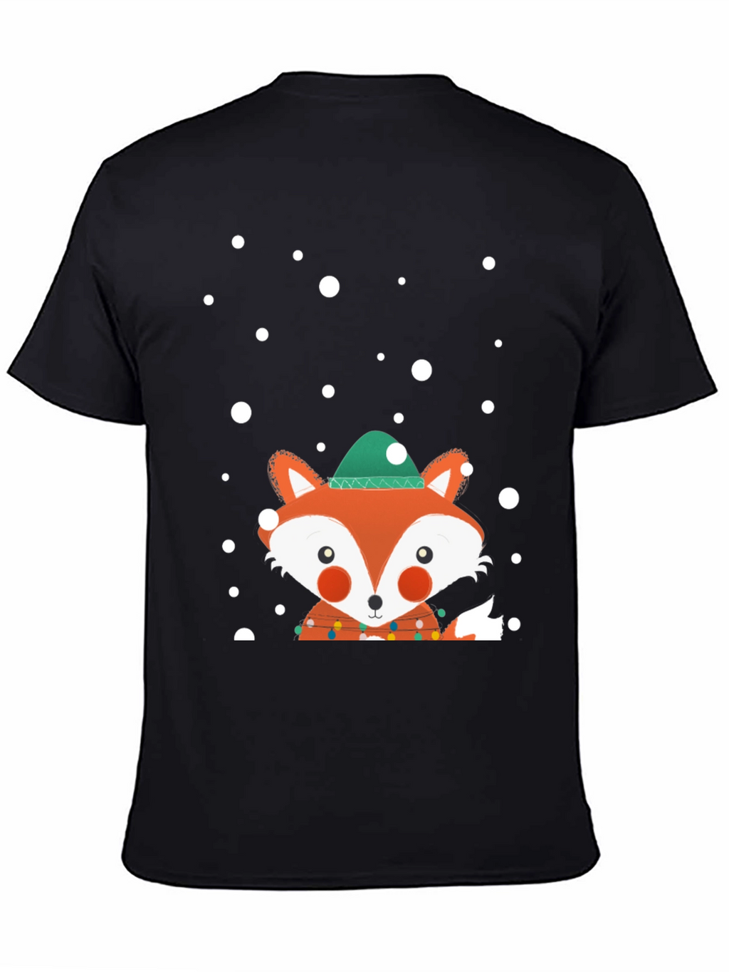 Festive Fox Tee - Holiday Fun!