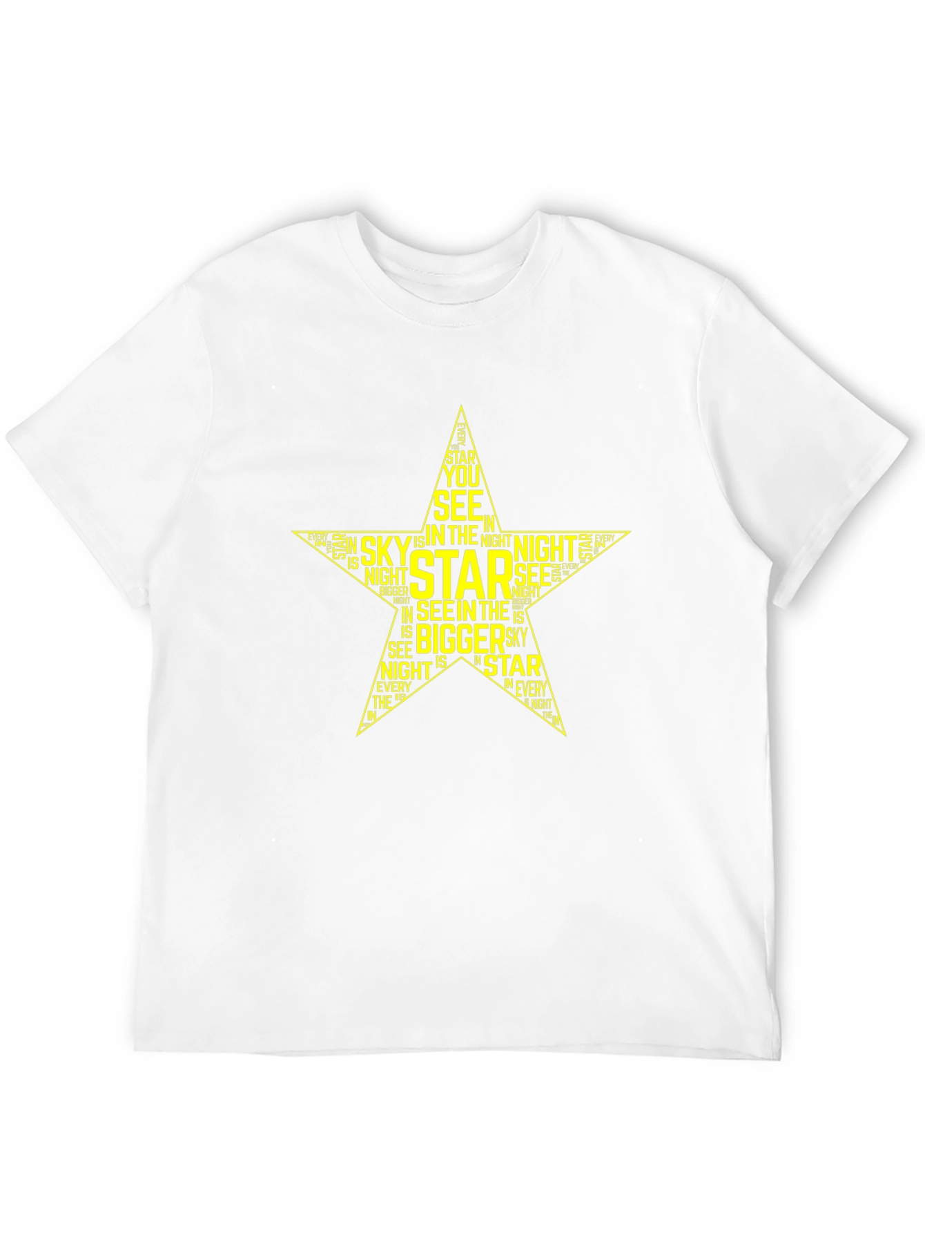 Starry Night Tee - Mens Black Graphic T-Shirt