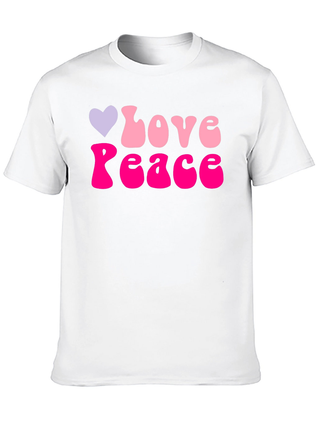 Love Peace T-Shirt: Groovy Retro Style