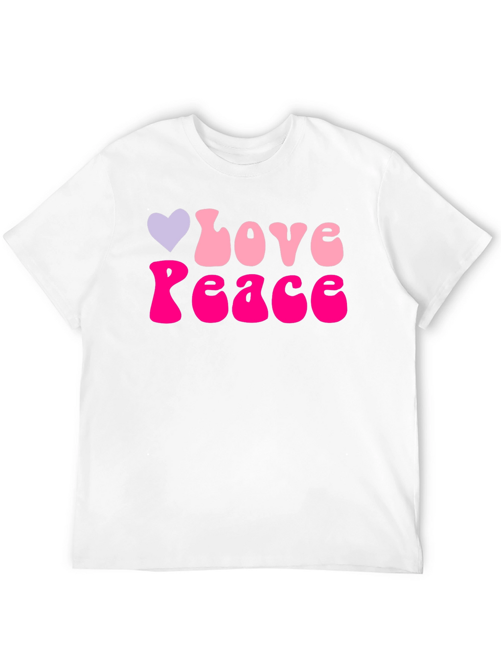 Love Peace T-Shirt: Groovy Retro Style