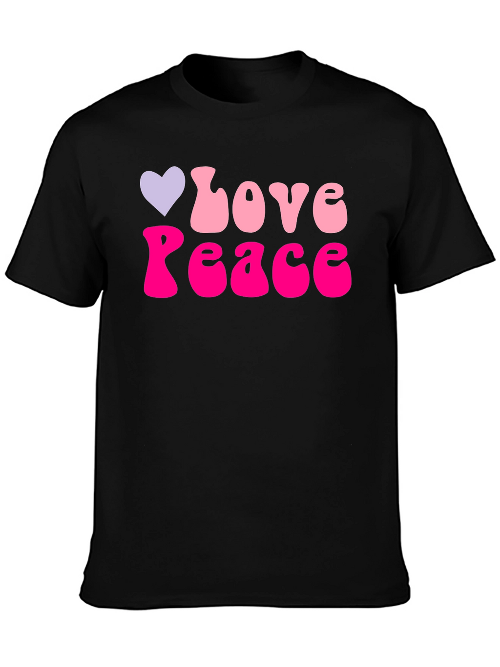 Love Peace T-Shirt: Groovy Retro Style