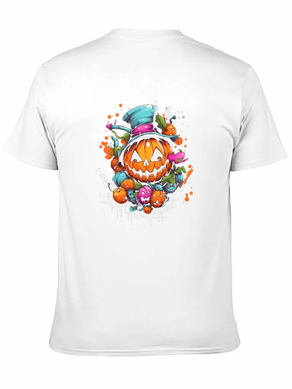 Halloween Pumpkin Cartoon T-Shirt