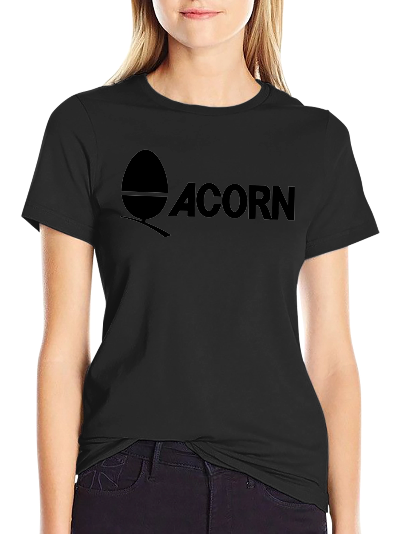 Acorn Logo Graphic T-Shirt - Stylish & Comfortable