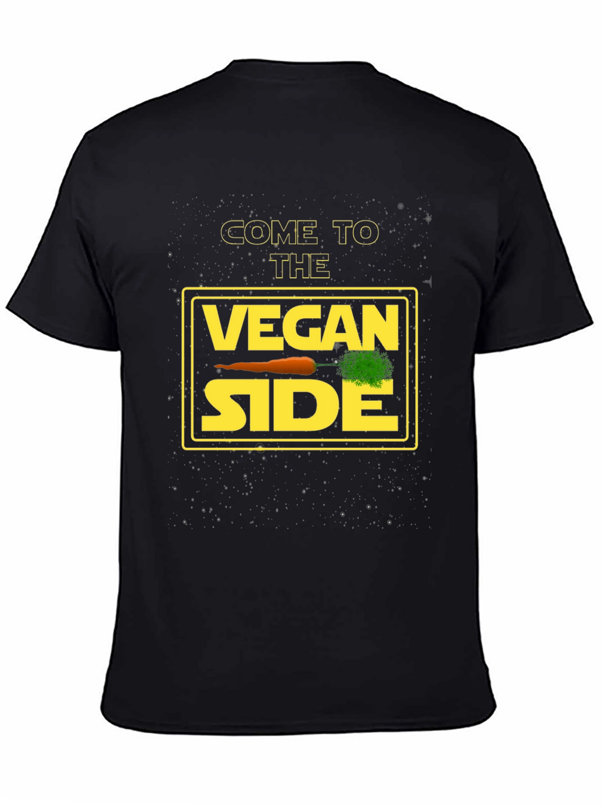 Vegan Side T-Shirt - Funny Star Wars Inspired Vegetarian Tee