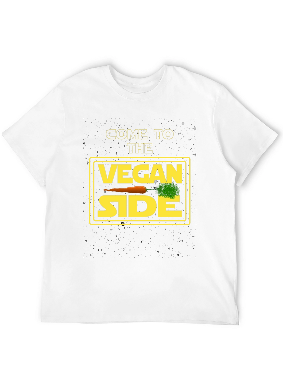 Vegan Side T-Shirt - Funny Star Wars Inspired Vegetarian Tee