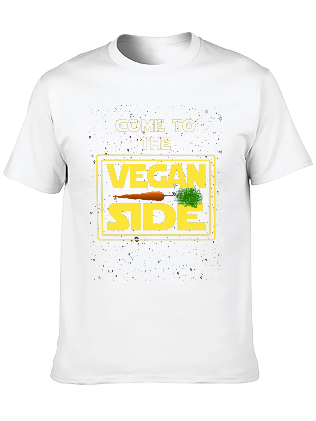 Vegan Side T-Shirt - Funny Star Wars Inspired Vegetarian Tee