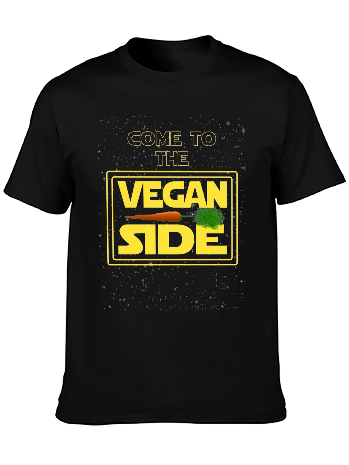Vegan Side T-Shirt - Funny Star Wars Inspired Vegetarian Tee