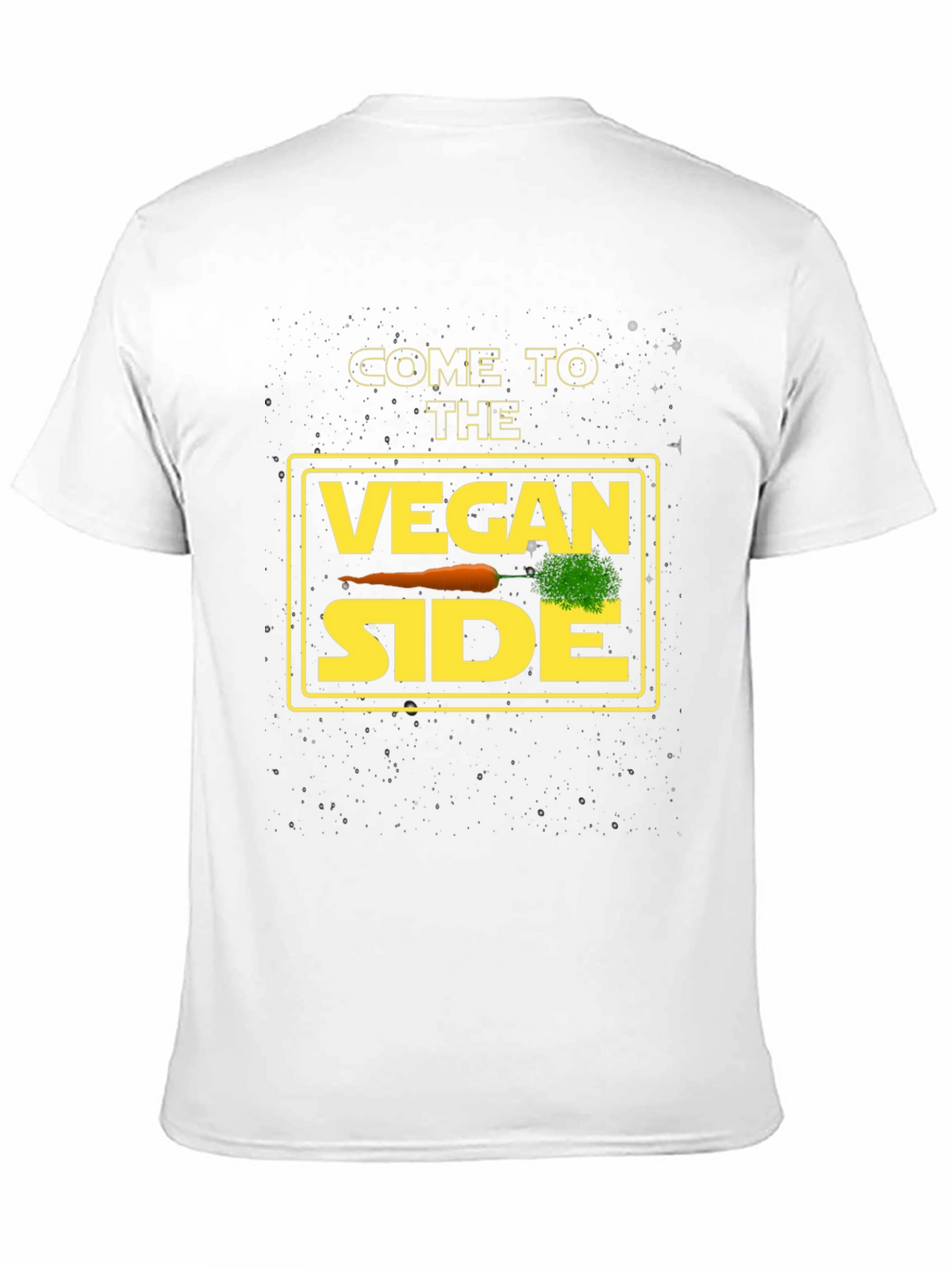 Vegan Side T-Shirt - Funny Star Wars Inspired Vegetarian Tee