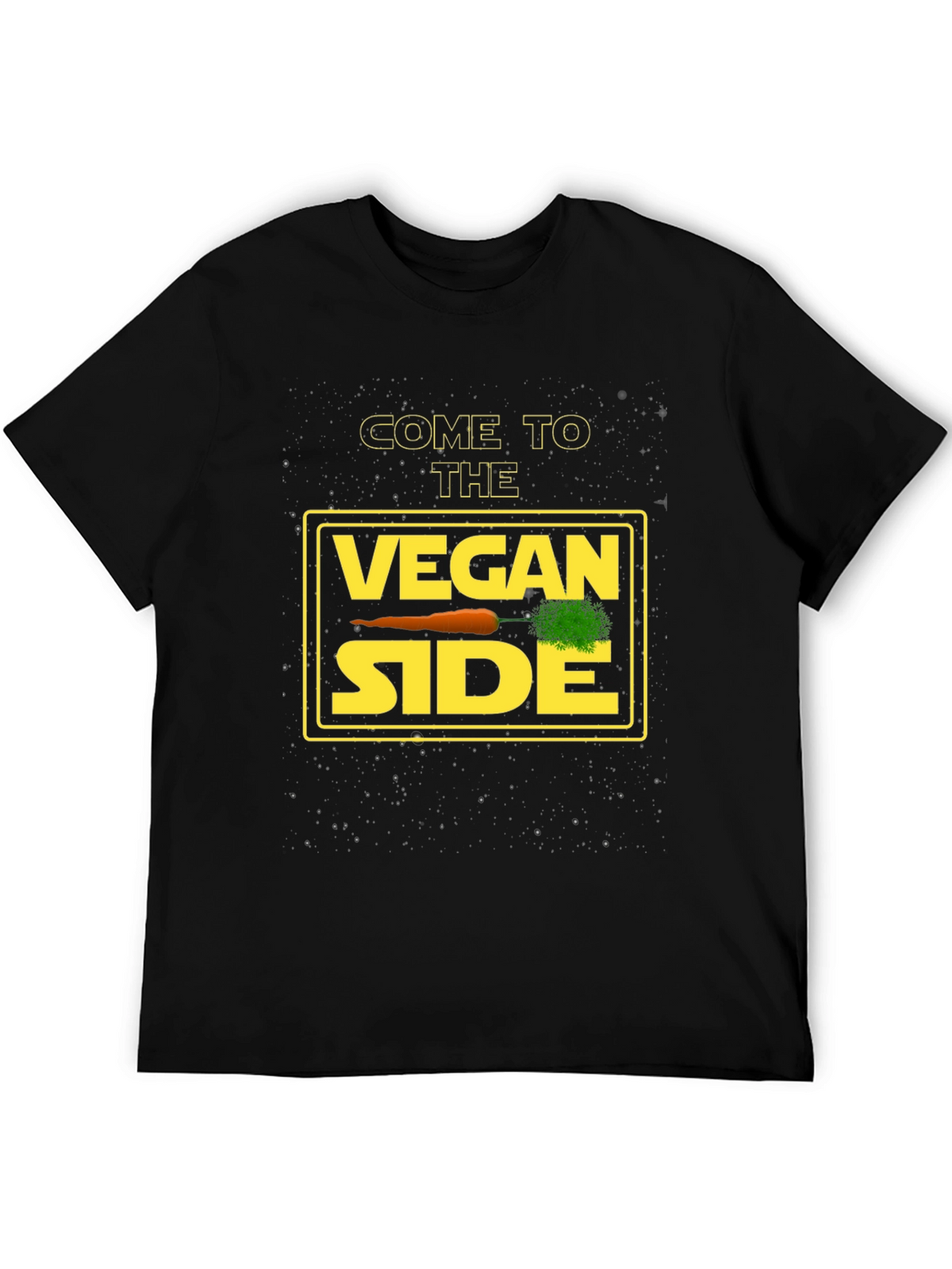 Vegan Side T-Shirt - Funny Star Wars Inspired Vegetarian Tee