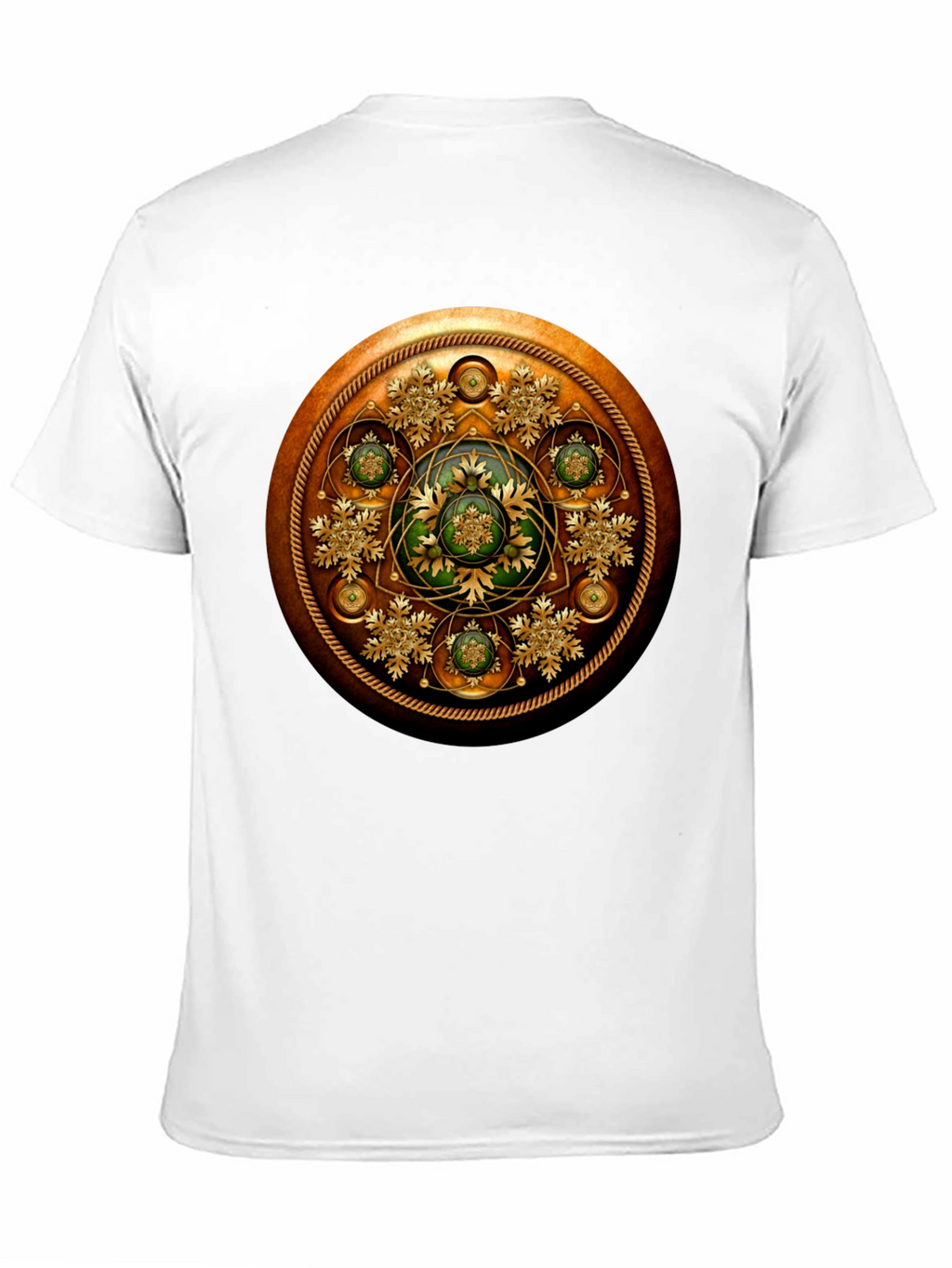 Ornate Steampunk Shield Graphic Tee
