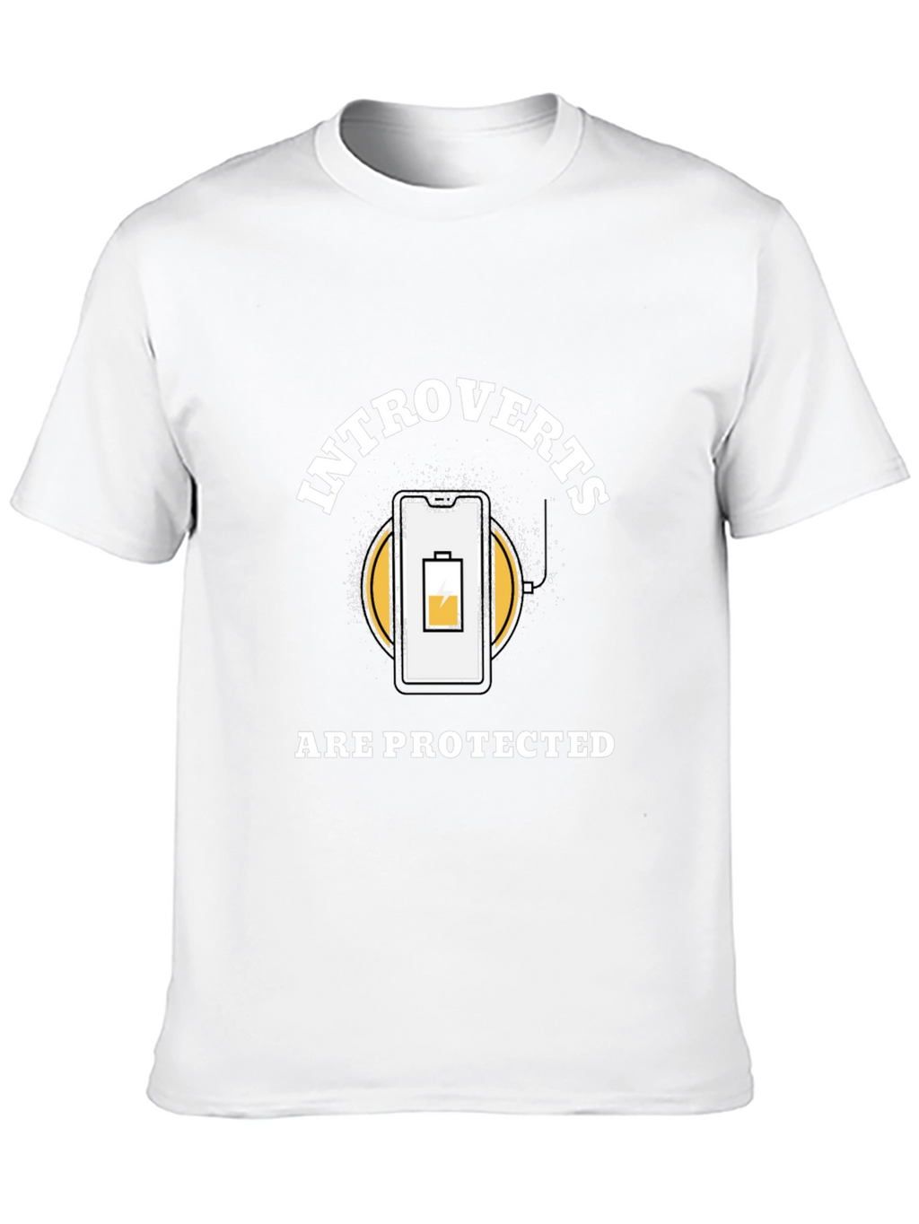 Introverts Protected T-Shirt - Funny Social Battery Tee