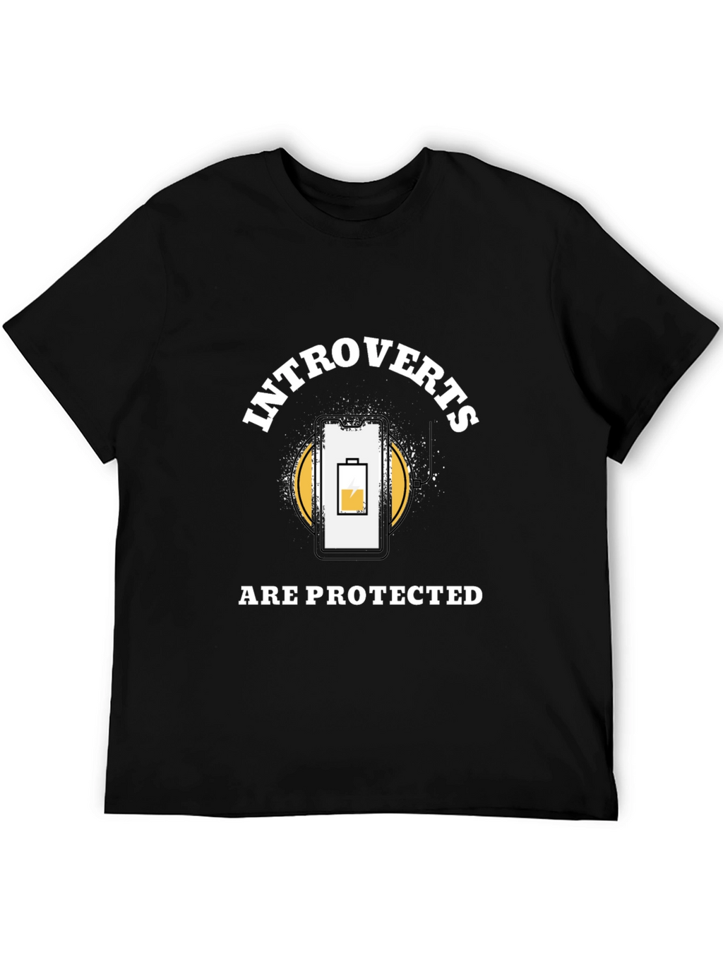 Introverts Protected T-Shirt - Funny Social Battery Tee