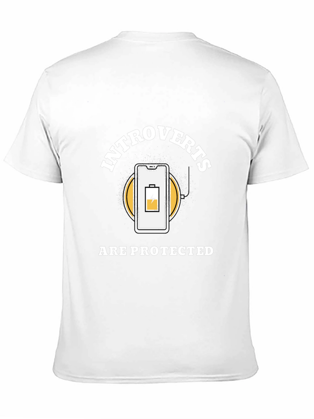 Introverts Protected T-Shirt - Funny Social Battery Tee