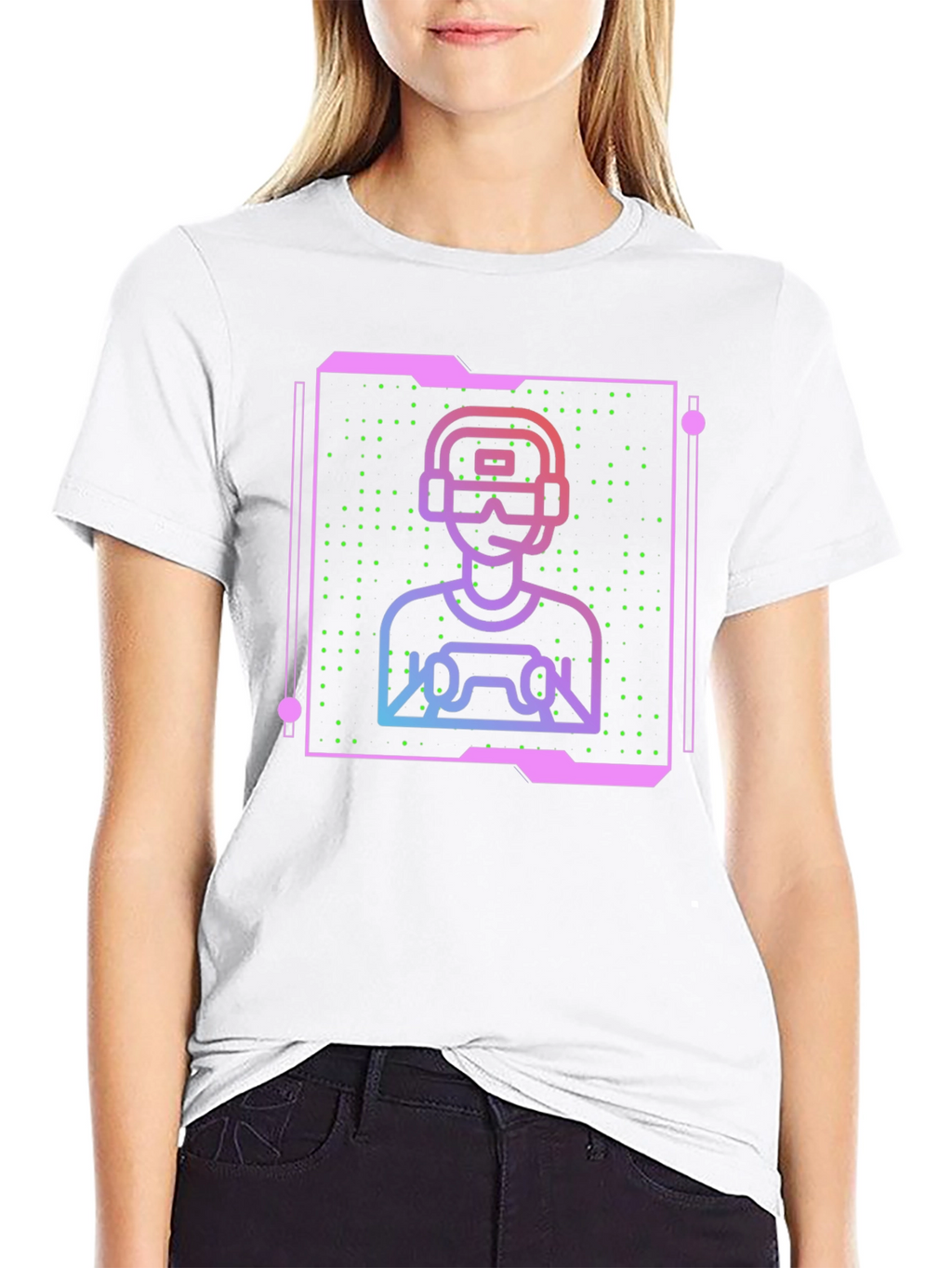 Gamer Graphic Tee - VR Controller Design