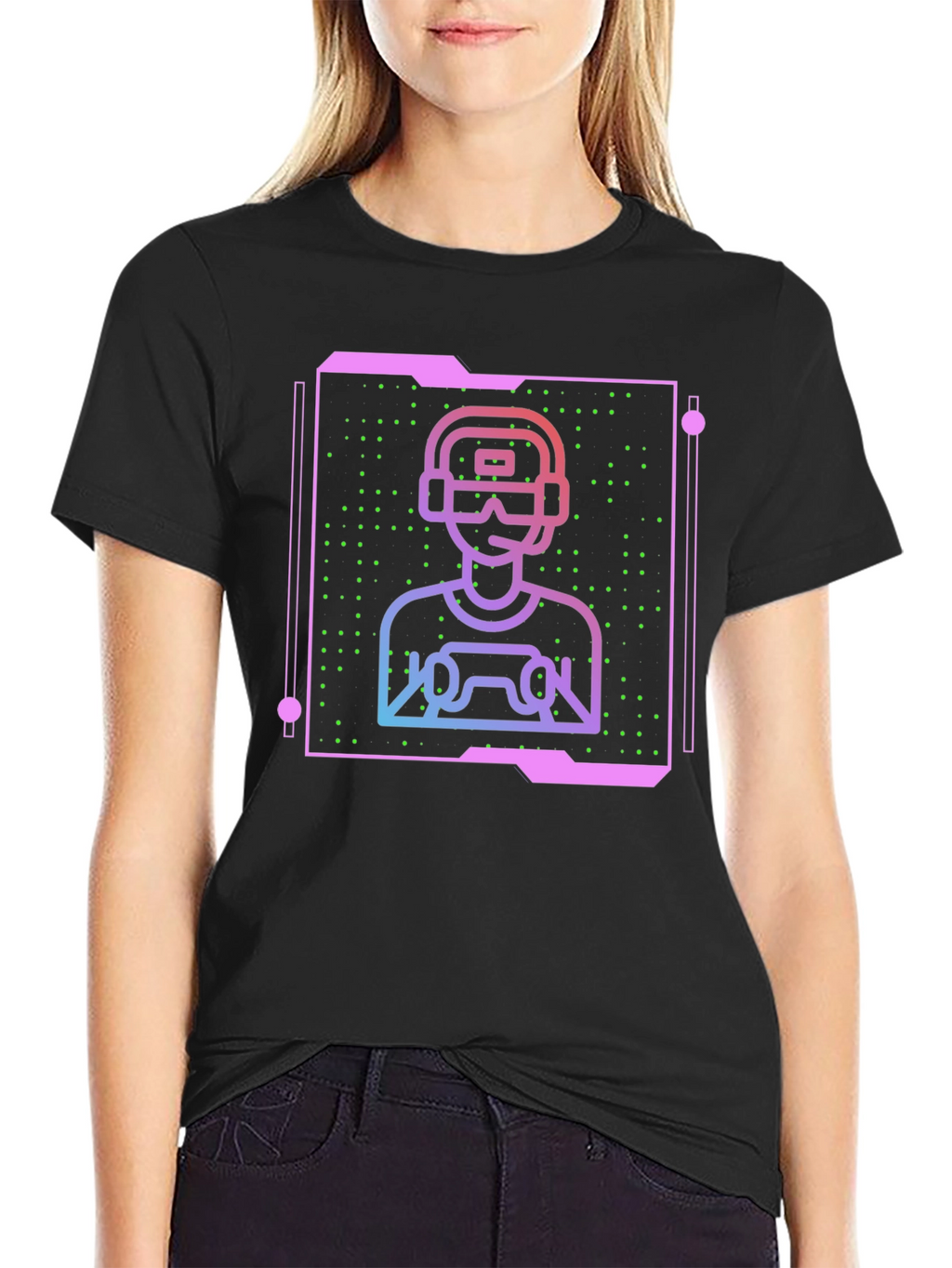 Gamer Graphic Tee - VR Controller Design