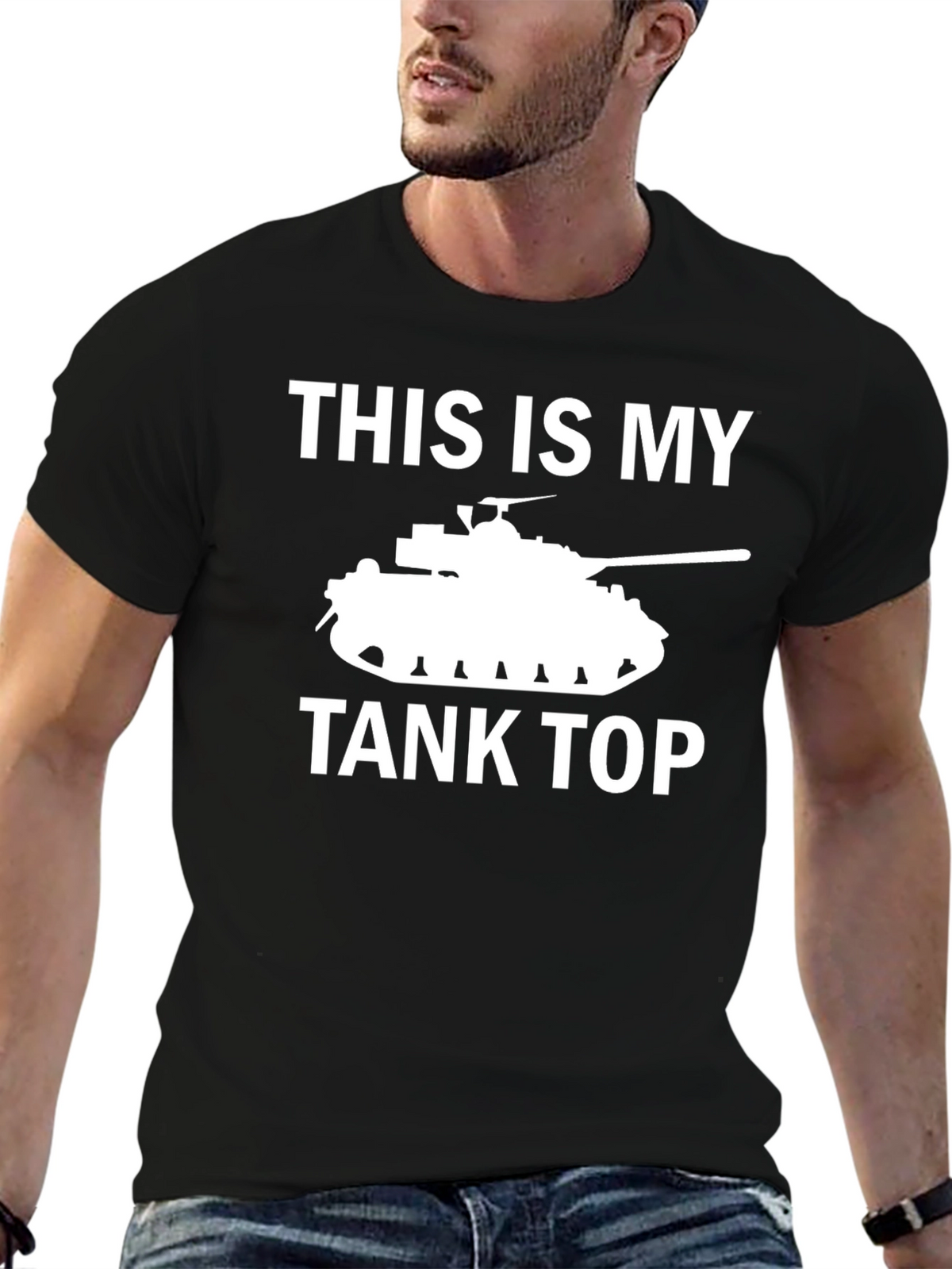 This Is My Tank Top T-Shirt - Military Humor