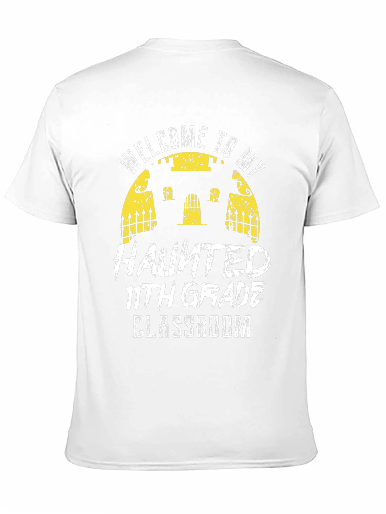 Haunted 11th Grade Classroom Halloween T-Shirt
