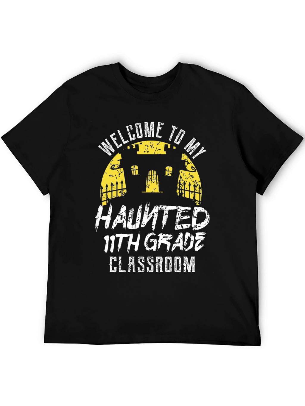 Haunted 11th Grade Classroom Halloween T-Shirt