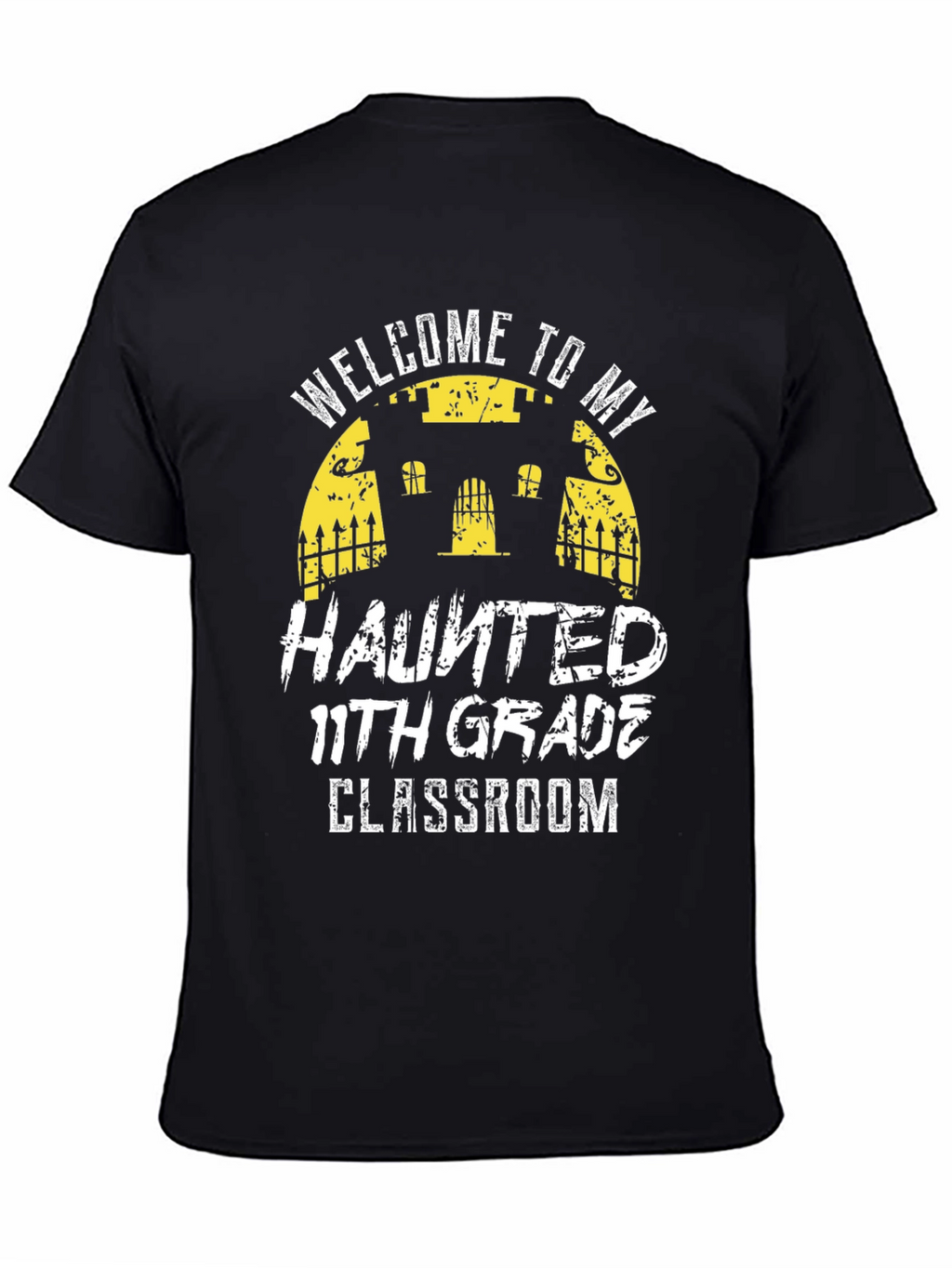 Haunted 11th Grade Classroom Halloween T-Shirt