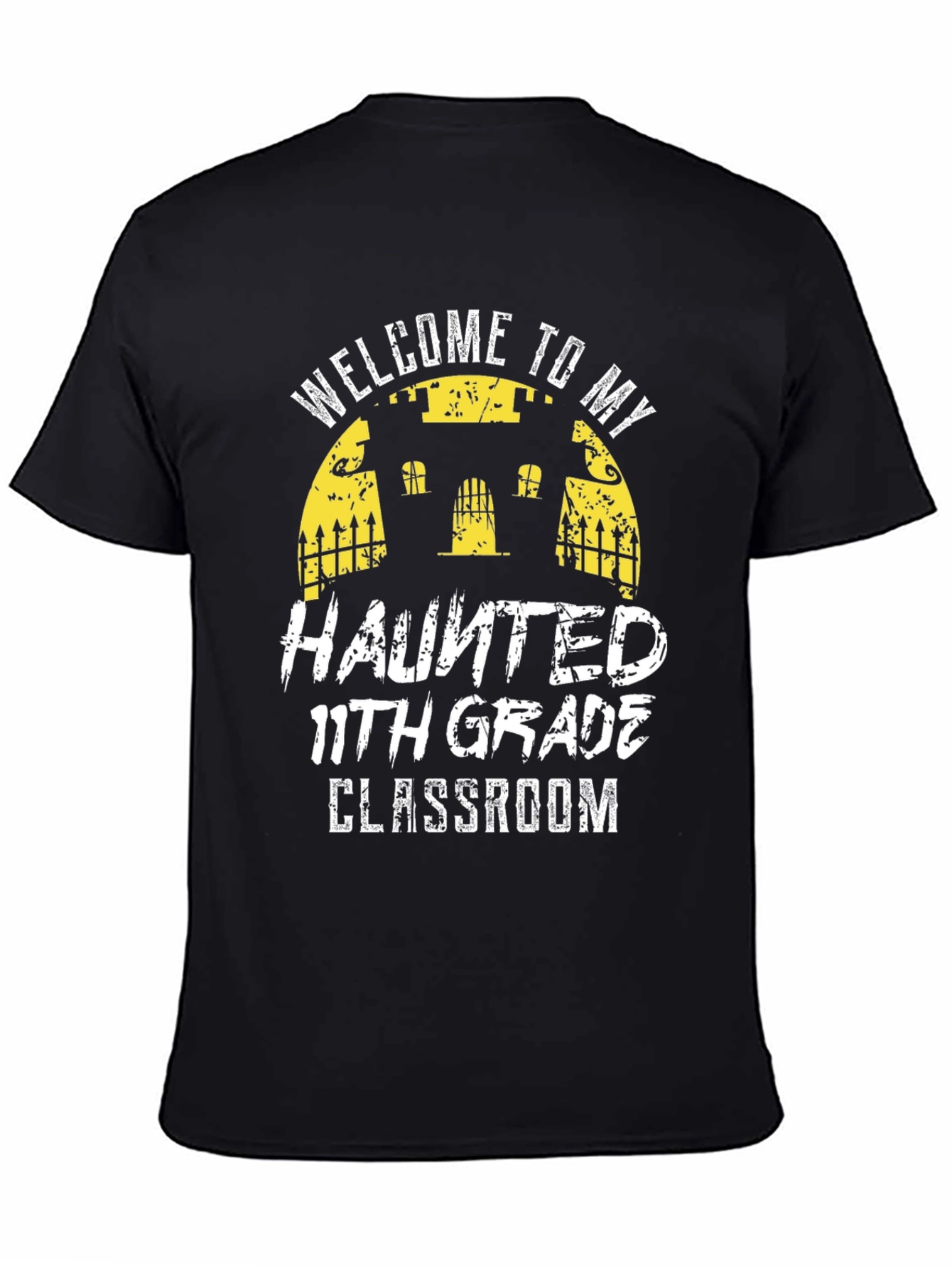 Haunted 11th Grade Classroom Halloween T-Shirt