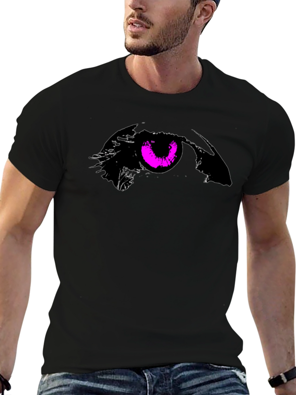 Eye Graphic T-Shirt - Bold Design