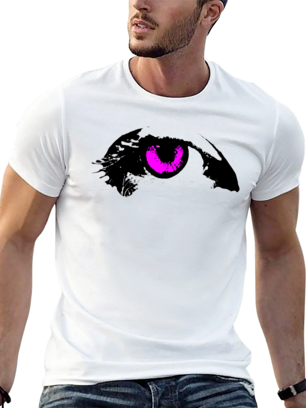 Eye Graphic T-Shirt - Bold Design