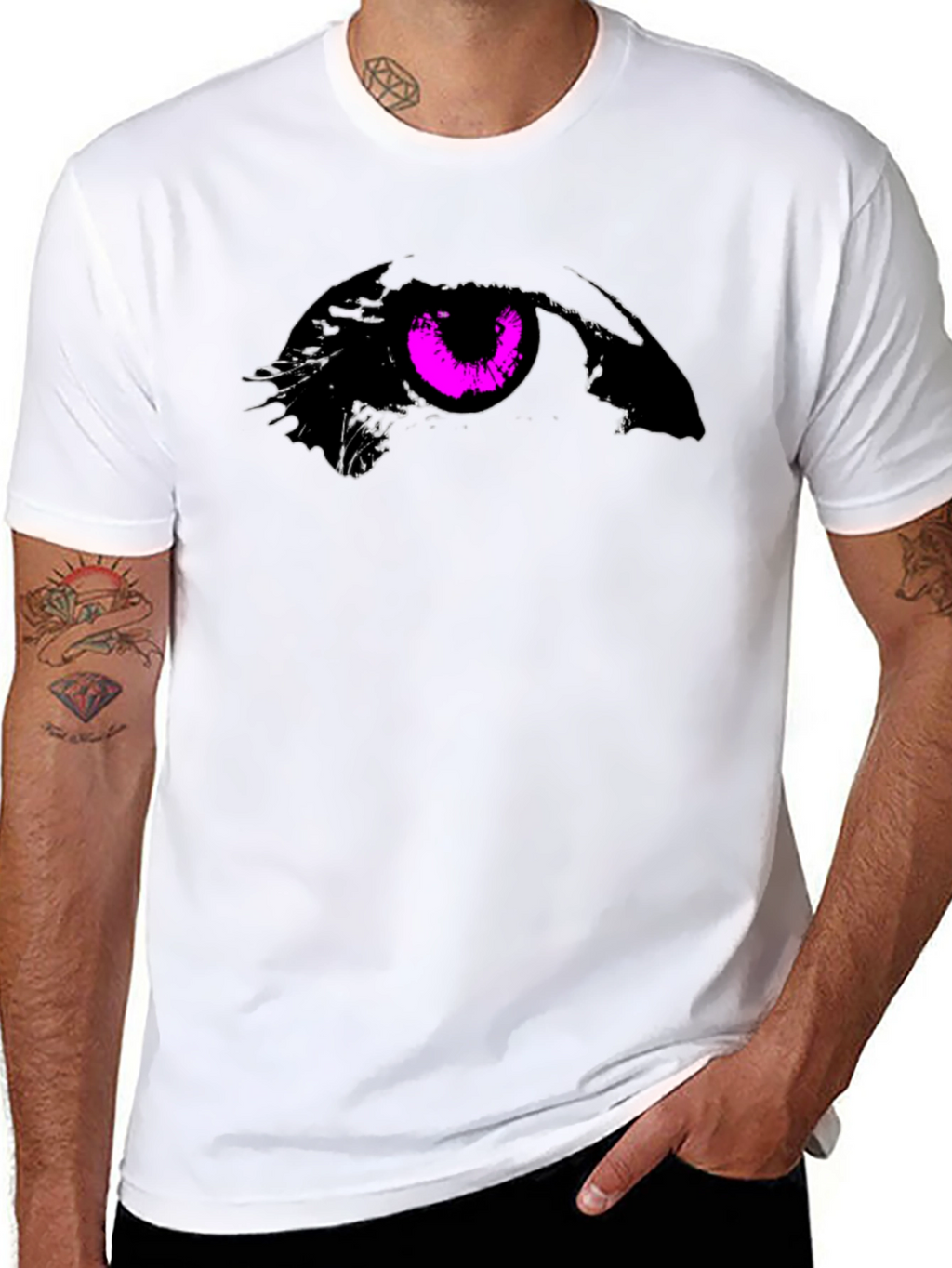 Eye Graphic T-Shirt - Bold Design
