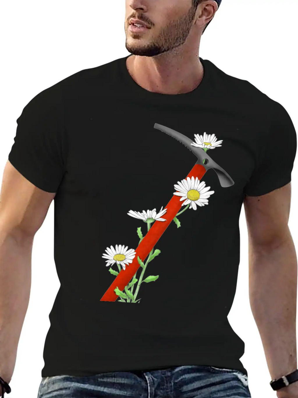 Ice Axe Breathable Graphic T-Shirt – Perfect For Casual Days